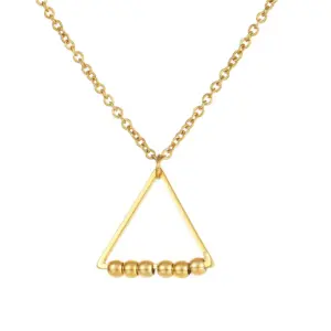 Triangle Necklace (Gold)