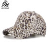 Wholesale Cross-border AliExpress Amazon ebay autumn fashion bronzing leopard print baseball cap sun hat B1032