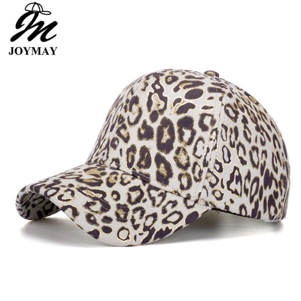 Wholesale Cross-border AliExpress Amazon ebay autumn fashion bronzing leopard print baseball cap sun hat B1032