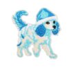 oly-533d579d86a35bbe92327366c996134c Wholesale Blue and white Christmas embroidered patch