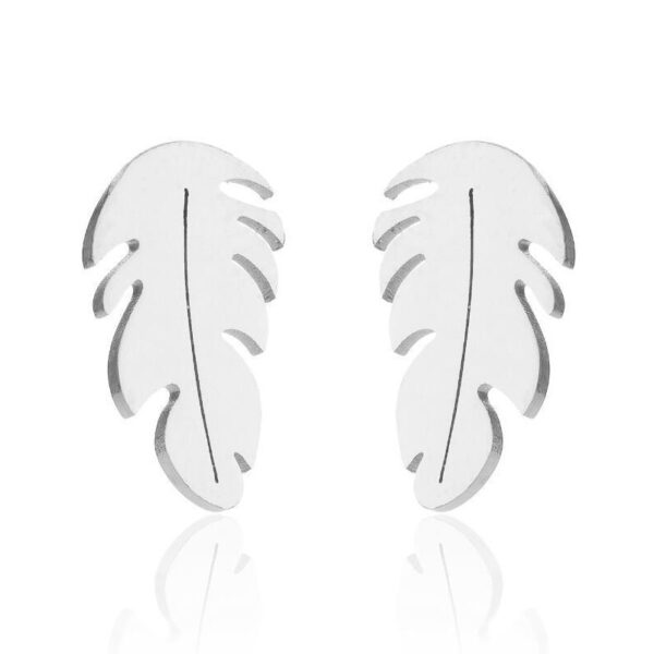 Wholesale Fashion New snowflake stud earrings necklace jewelry suit 18K gold love heart-shaped jewelry suit foreign trade two-piece set