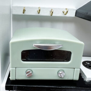 Blue-green oven