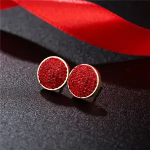 Red Full Diamond round