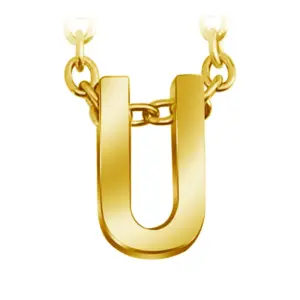 Gold Letter U