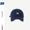 oly-53728b6f4bd02f7d1989948e3354ec68 Wholesale Academy Style Sweet Cute Kitten Embroidered Baseball Cap Women's Spring and Summer Korean Style Fashionable Small Fresh Soft Top Cap