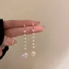 Wholesale 1 Pair Simple Style Butterfly Inlay Copper Zircon Drop Earrings