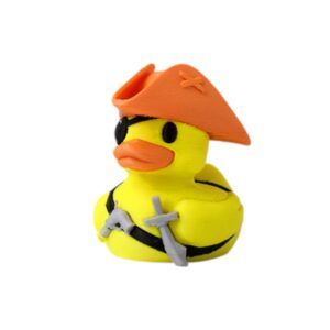 6cm*4cm*6cm / Pirate Duck