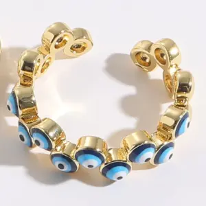 Blue Devil's Eye Ring