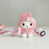 Wholesale 2024 New Merleti Silicone Coin Purse Chilen's Crosbody Bag Storage Earphone Bag Cartoon Cute Student Bag