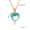 Wholesale Jewelry Simple Style Classic Style Heart Shape 304 Stainless Steel Copper Cable Chain Pendant Necklace