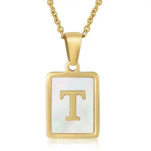 T / 18K Gold Plated