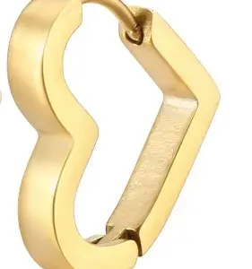 Flat Peach Heart Golden One