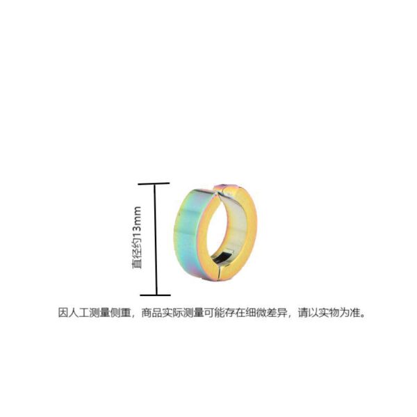 Wholesale Titanium Steel Ear Clip Ear Holder Simple All-match Personality Jewelry Sense Non-fading