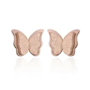 Rose Gold-Ear Studs