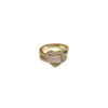 Wholesale Geometric Copper Sweet Shiny Open Ring Rings