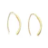 Wholesale 1 Pair Simple Style U Shape Plating 201 Stainless Steel Stainless Steel Earrings