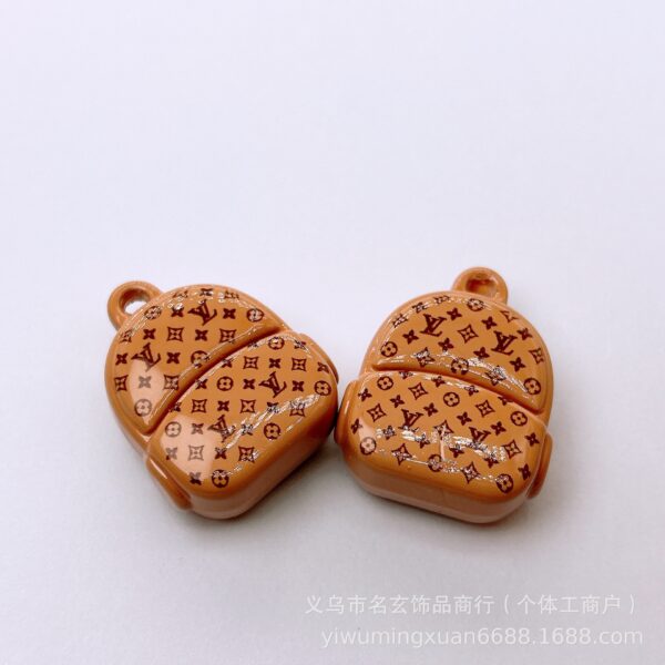 Wholesale 36*29mm Backpack with Dangling Hole Beading DIY OLY Exclusive