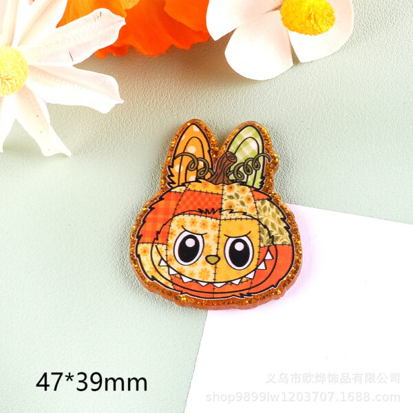 Wholesale Cute Cartoon Halloween Accessories Acrylic Brooches