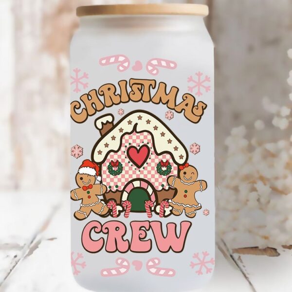 Wholesale Christmas trees of various colors 16oz Cup UV DTF Wraps