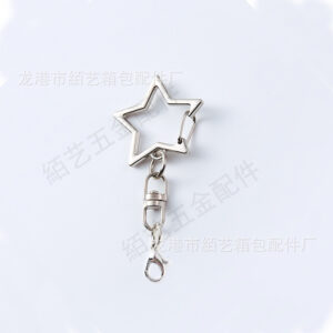 Silver+14mm lobster hook