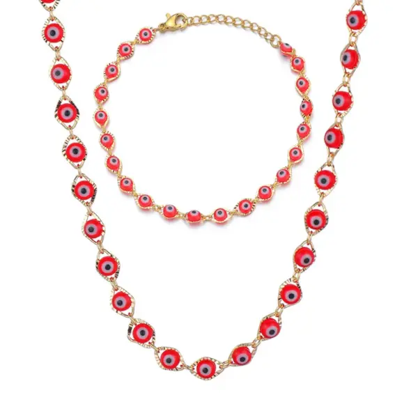 Copper Ethnic Style Plating Geometric Acrylic Bracelets