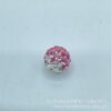 Wholesale 10cm Gradient Colorful Diamond Ball Full of Diamonds Straight Hole through Hole Colorful Soft Clay Fragrant Balala Ball Beads Loose Beads Factory