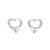 Wholesale Ion Plating (IP) 18K Gold Plated Geometric Letter Heart Shape 304 Stainless Steel Vintage Style Simple Style Waterproof Non Tarnish Ear Studs