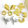 Wholesale 316 Stainless Steel Solid Color Vacation Simple Style Ear Studs For Women's