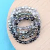 Fashion Geometric Beaded Crystal Beaded Bracelets Wholesale