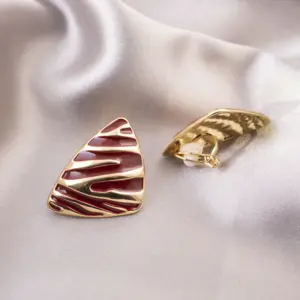 Red Oil Drop Texture