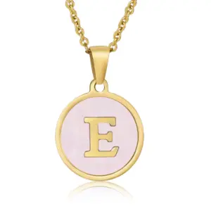 Gold E (Including Chain)
