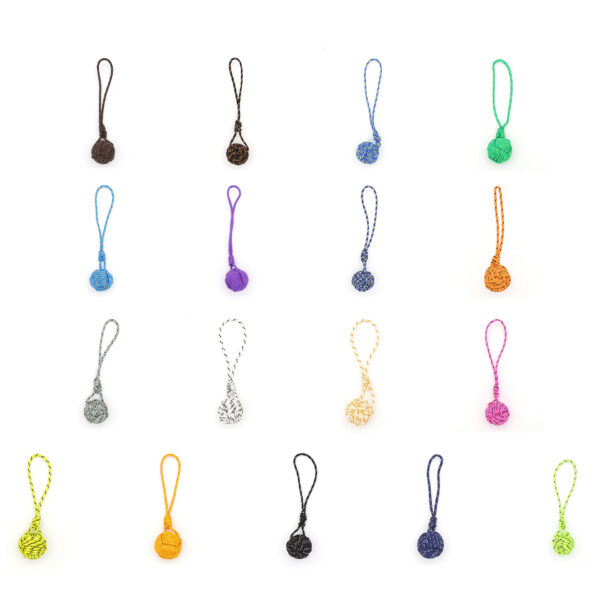 Wholesale Polyester Monkey Fist Knot Pure Hand-Woven Key Bag Hanging Ornaments