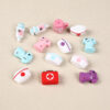 Wholesale 3D silicone beads DIY necklace decorations cartoon beads