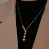 Wholesale 1 Piece Fashion Star Titanium Steel Plating Necklace