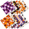 oly-54496f585fcf8507172954007849e105 Wholesale 12 sheets of Halloween material paper pumpkin ghost bat hand account collage base paper Amazon Halloween material paper