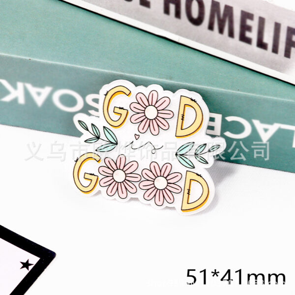 Wholesale New powder cross-border cartoon medical love cute jewelry acrylic pin cute DIY patch accessories
