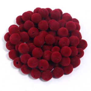 Dark red / Outer diameter 8mm, hole 1mm