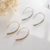 Wholesale PVD Coated 18K Gold Plated Geometric Titanium Steel Korean Style Waterproof Non Tarnish Earrings