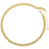 Wholesale PVD Coated 18K Gold Plated Solid Color Stainless Steel Simple Style Waterproof Non Tarnish Necklace
