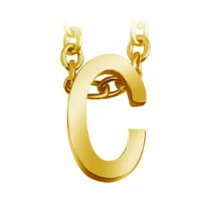 Gold Letter C