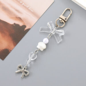 K4860 pearl shell pendant white / Small pendant