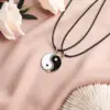 Wholesale New Wax Rope Stainless Steel Chain Necklace Pendant Jewelry Wholesale