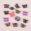 Wholesale Cartoon butterfly silicone beads