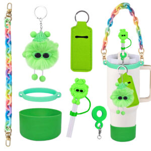 Small briquette set green