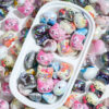 Wholesale 10pcs Cartoon Cat Acrylic Beads