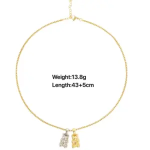 Gold and Silver Bear