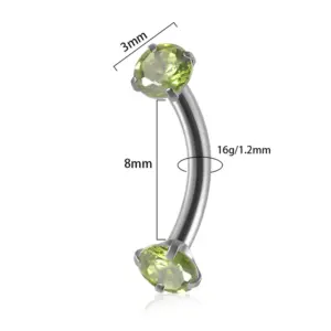 olive green / 1.2*8*3