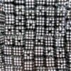 Wholesale Printed plaid square Hong Kong style vertical beaded
