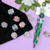 oly-54f16dd78f089f448b21c0c5fc6691b0 Wholesale Heavy Industry Western Regions Princess Pearl Beaded DIY Phone Chain Keychain