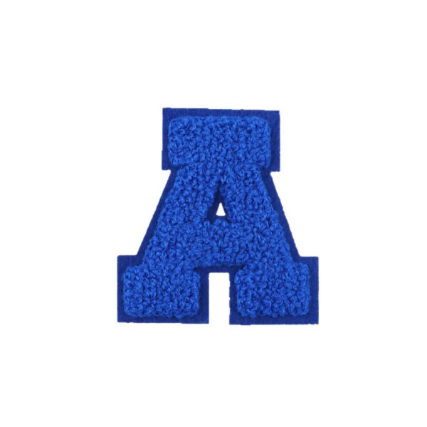 Wholesale Embroidered fabric patch hat and bag decoration A-Z English letter patch
